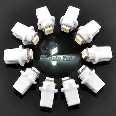 Indicatore luminoso della lampada del calibro della lampadina del cruscotto LED dello speedo di T5 B8.5D 5050 1SMD LED