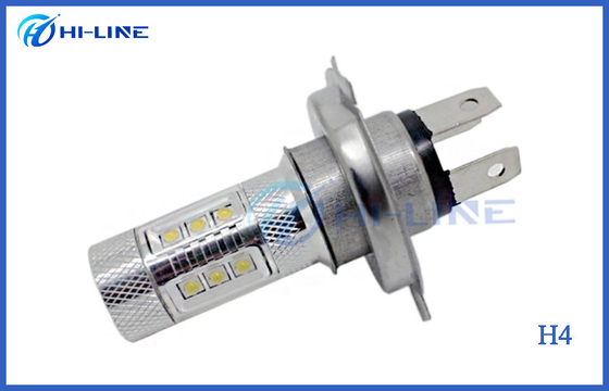 l'azionamento del giorno delle lampadine del faro antinebbia dell'automobile di alto potere di 2X DC12V H4 80W LED sostituisce la lampada 6000k bianco della lampadina