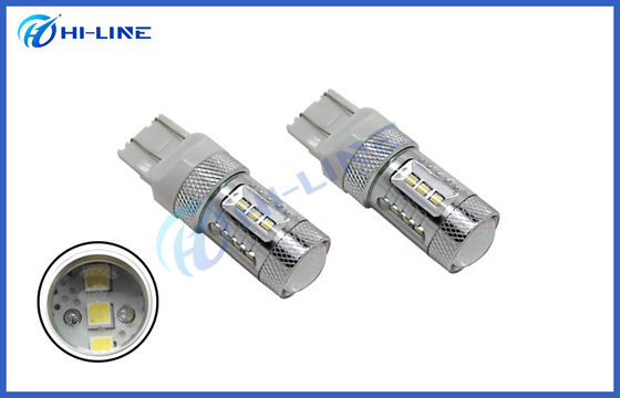 Lampadina 7443 di Samsung 15pcs SMD T20 LED 7440 15w luce di retromarcia inversa DRL del proiettore di alto potere LED